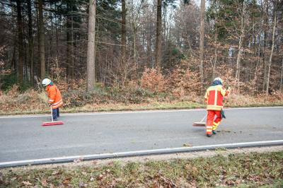Lichtenwald: Schwerer Verkehrsunfall mit 3 Verletzten auf dem Kaiserstraessle